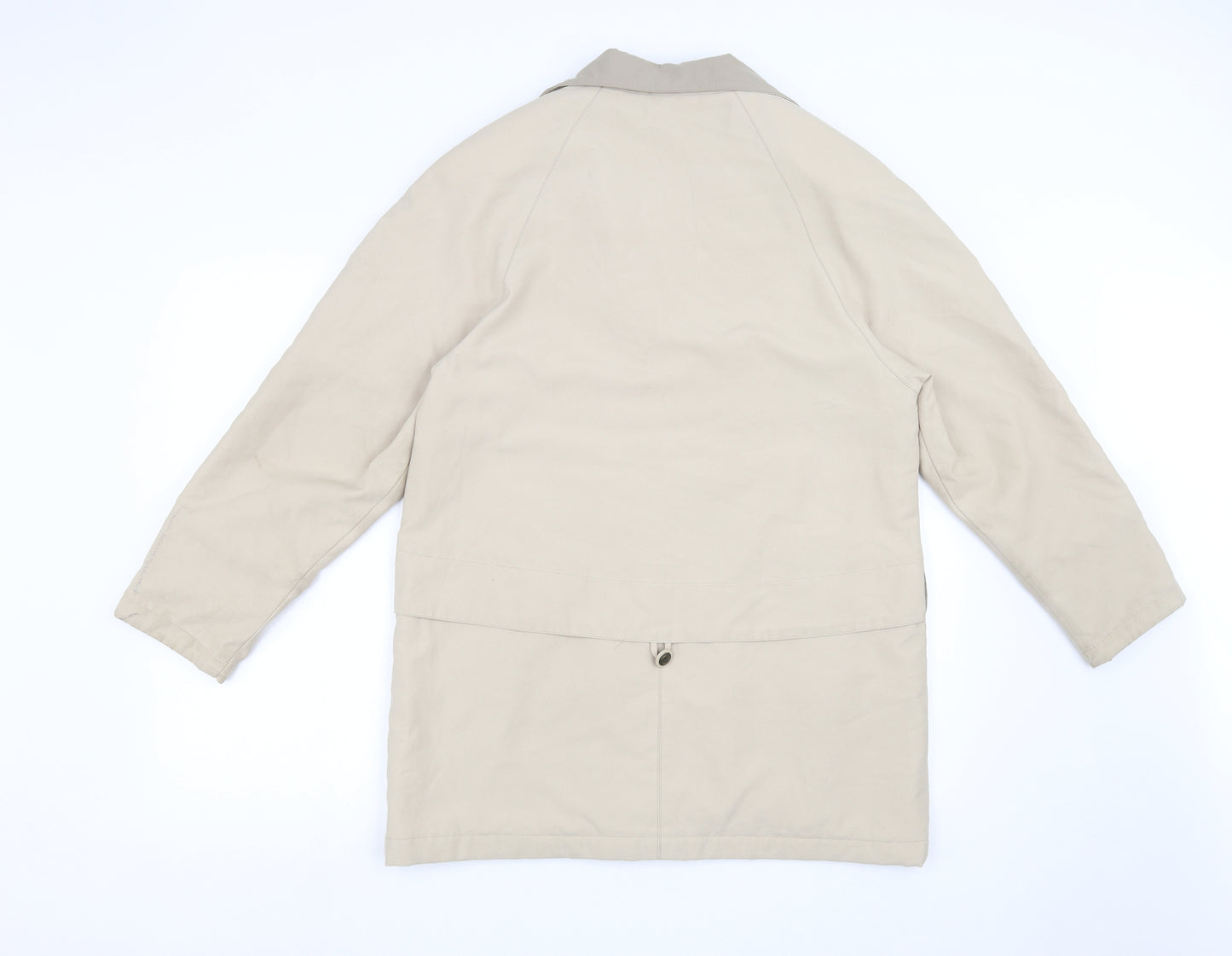 Telemac Womens Beige   Jacket Coat Size S