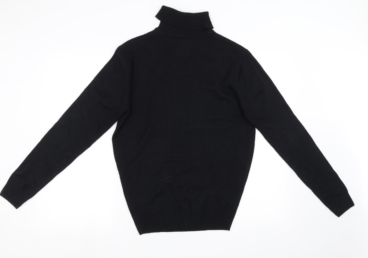 Soul Star Mens Black   Pullover Sweatshirt Size S