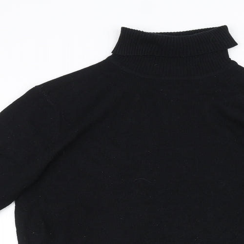 Soul Star Mens Black   Pullover Sweatshirt Size S