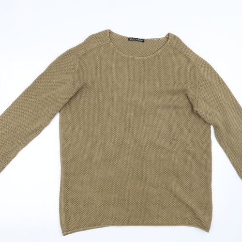 Preworn Mens Green   Pullover Sweatshirt Size L