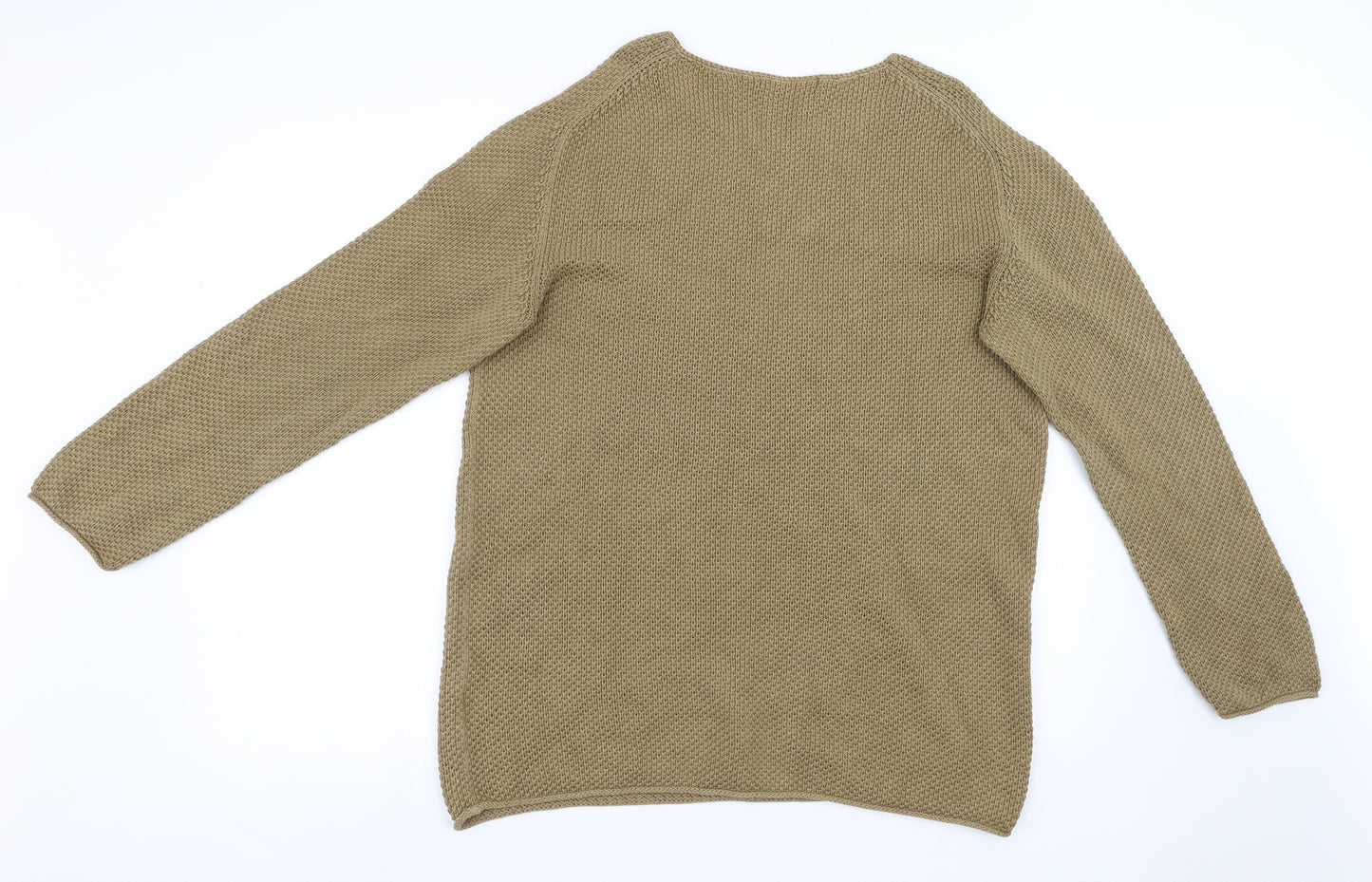 Preworn Mens Green   Pullover Sweatshirt Size L