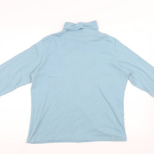 EMW Womens Blue   Pullover Sweatshirt Size L