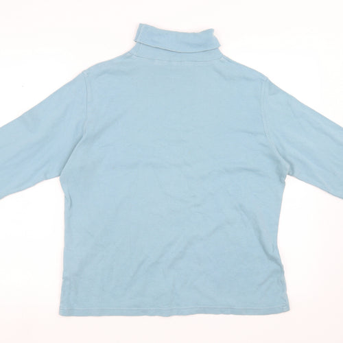 EMW Womens Blue   Pullover Sweatshirt Size L