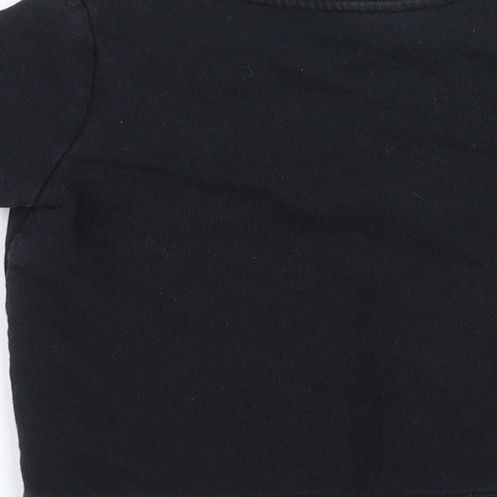 George Boys Black   Pullover Sweatshirt Size 6-7 Years