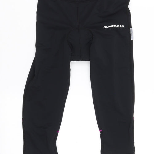 Boardman Womens Black   Trousers  Size 8 L20 in - Activewear 3/4 leggings