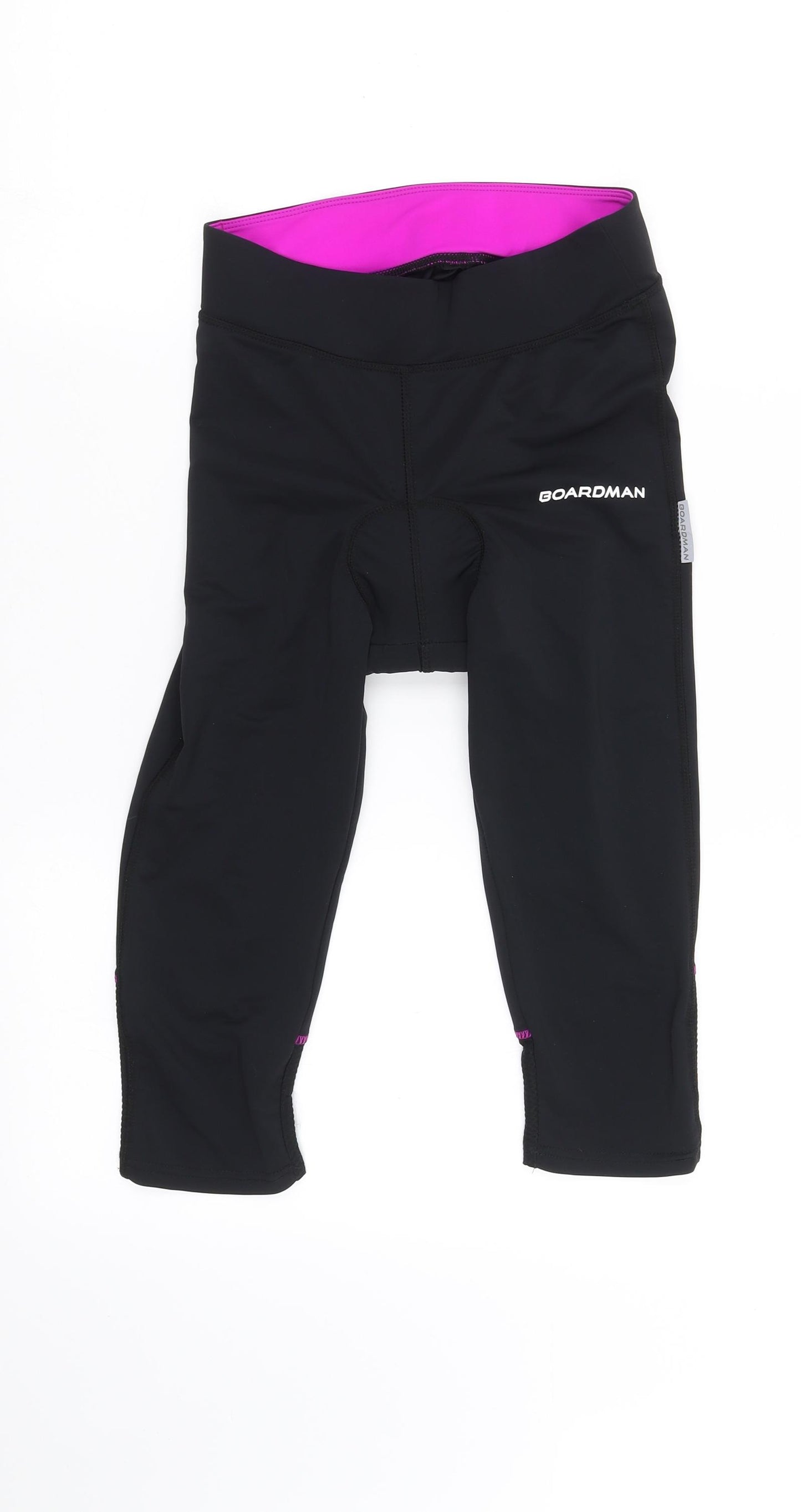 Boardman Womens Black   Trousers  Size 8 L20 in - Activewear 3/4 leggings