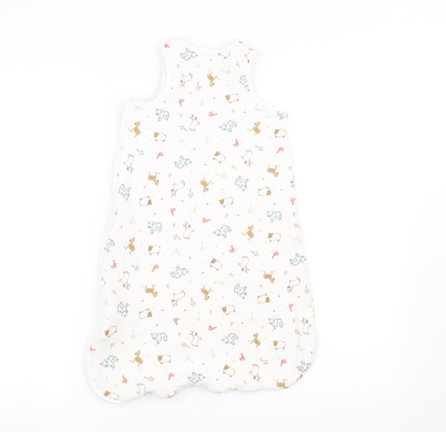 Primark Baby White  Fleece Babygrow One-Piece Size 36 Months