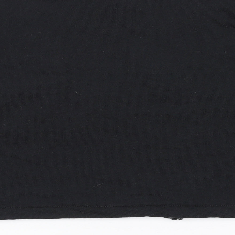 adidas Womens Black   Pullover Sweatshirt Size 14  - cropped