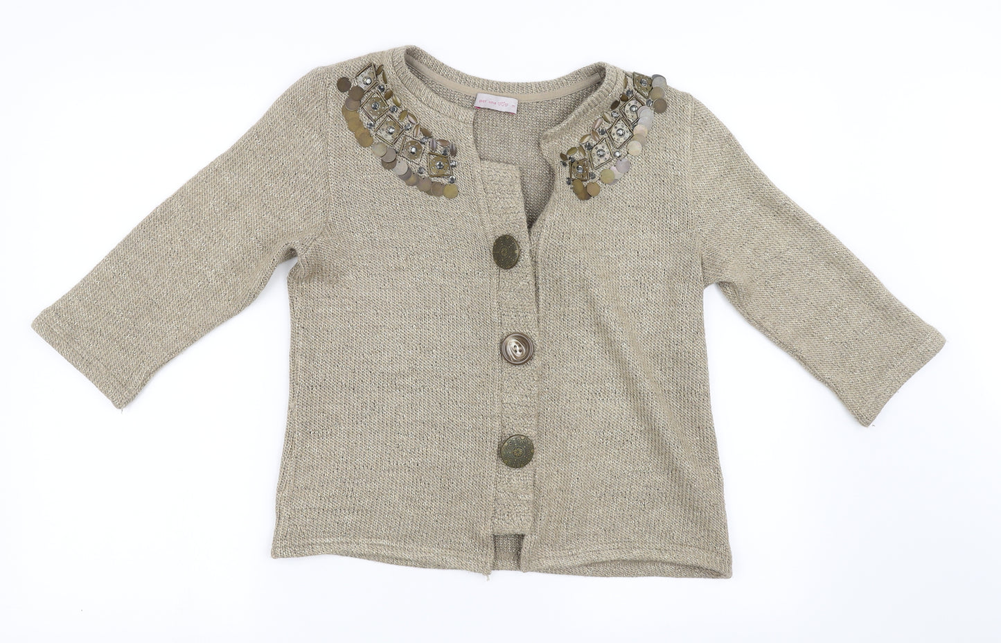 Per Una Womens Brown   Cape Jumper Size M