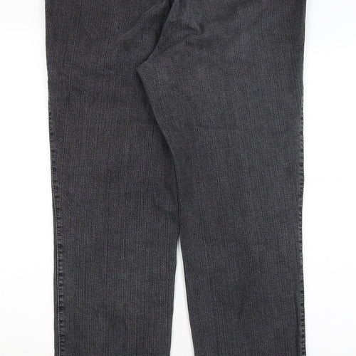 Preworn Mens Grey   Straight Jeans Size 36 in L28 in