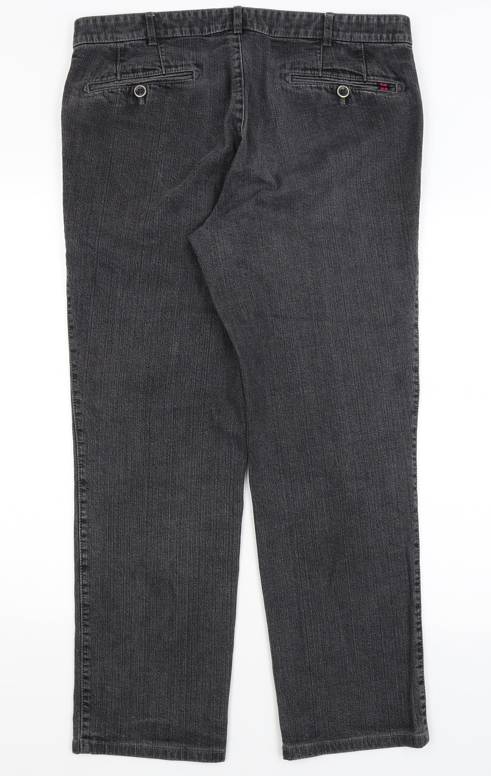 Preworn Mens Grey   Straight Jeans Size 36 in L28 in