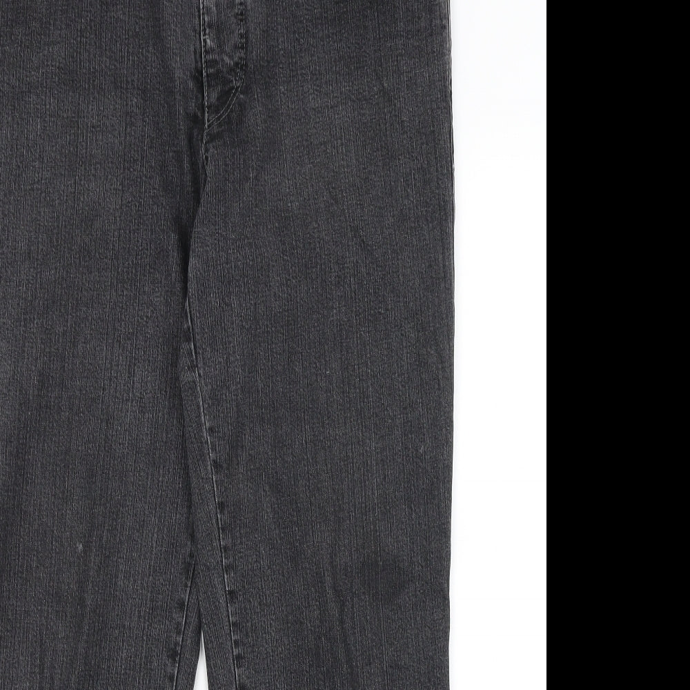 Preworn Mens Grey   Straight Jeans Size 36 in L28 in
