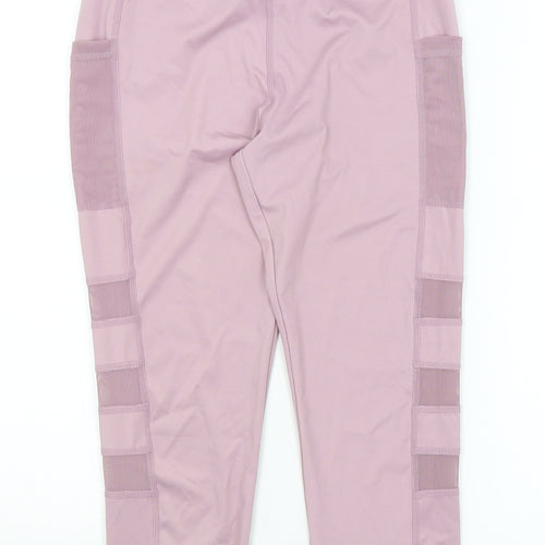 Joy Shaper Womens Purple   Capri Leggings Size S L20 in