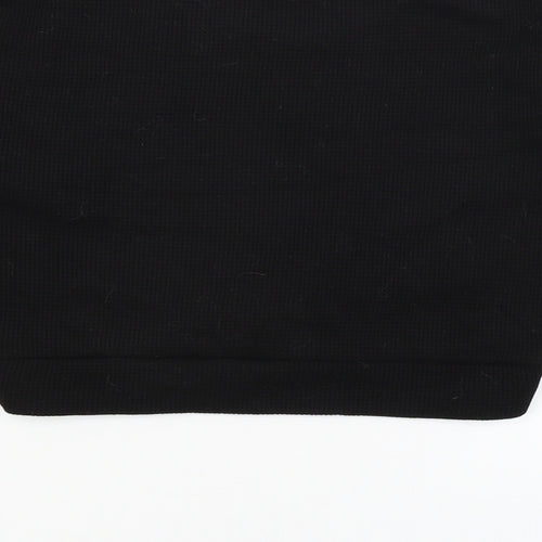 Club London Womens Black   Pullover Jumper Size S