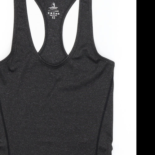 Icy Zone Womens Grey   Basic Tank Size XS