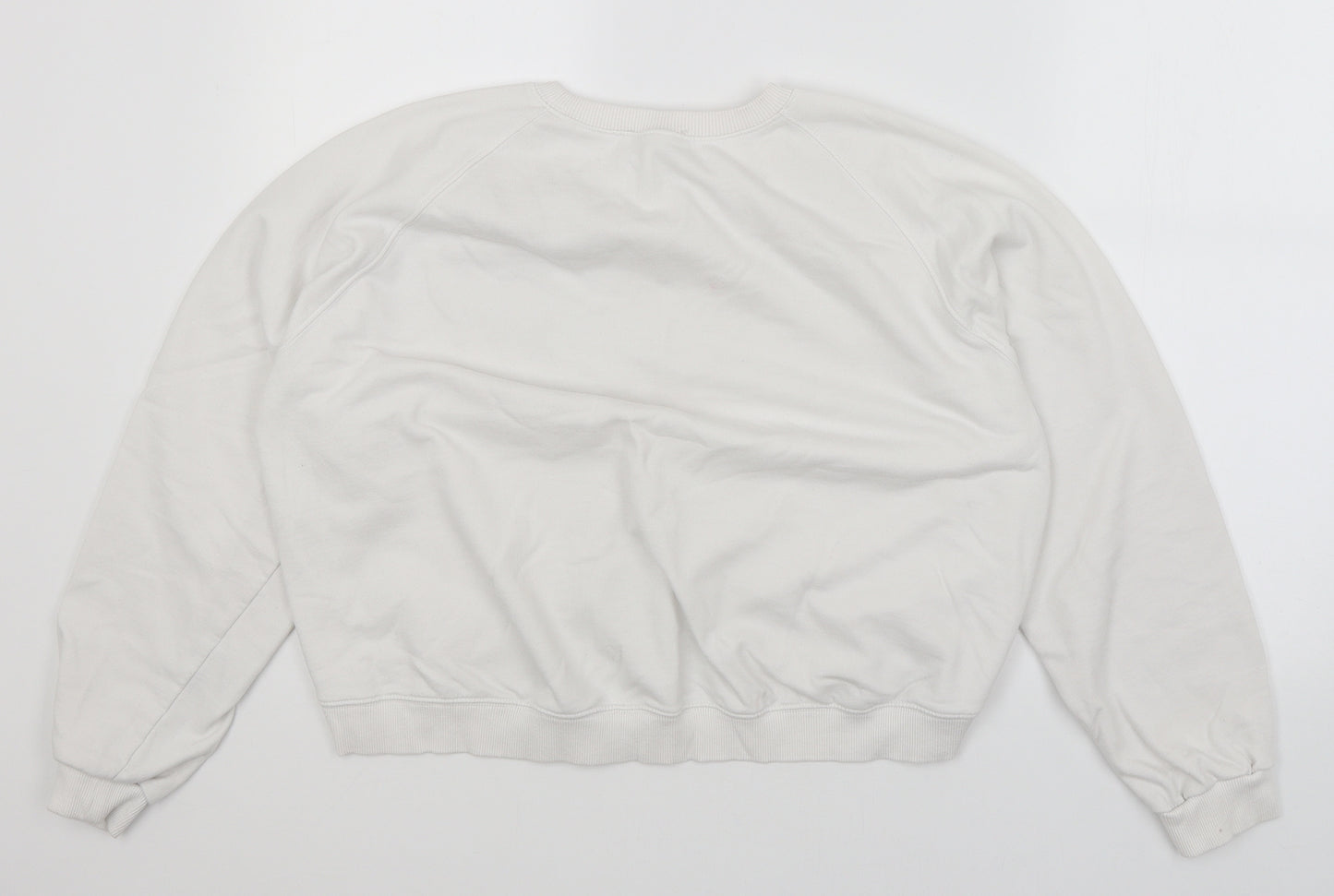 Primark Womens White   Pullover Jumper Size 12