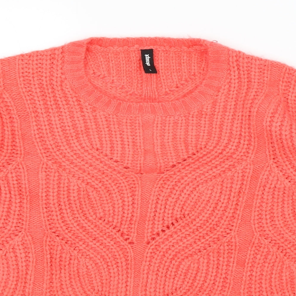 Eksept Womens Red   Pullover Jumper Size L