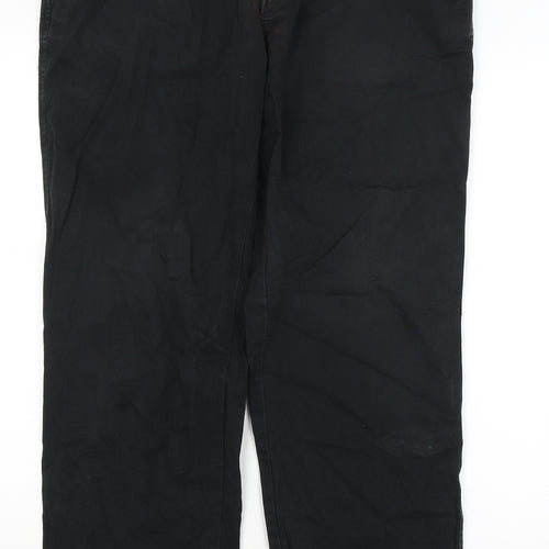 M&S Mens Blue   Chino Trousers Size 36 in L30 in