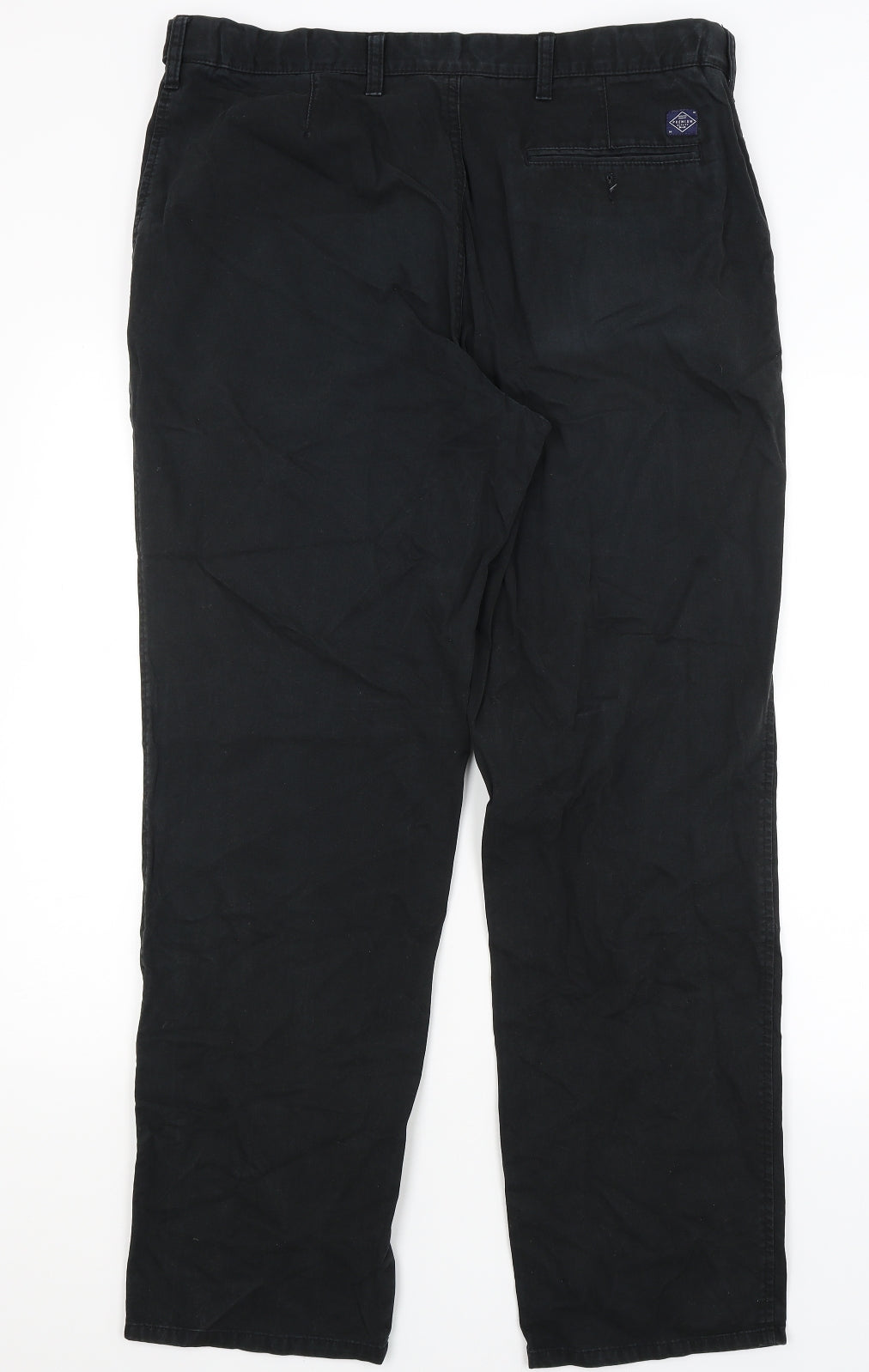 M&S Mens Blue   Chino Trousers Size 36 in L30 in