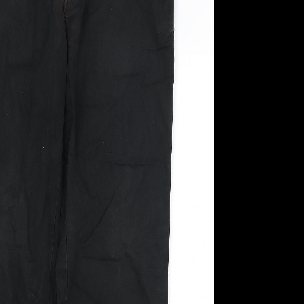 M&S Mens Blue   Chino Trousers Size 36 in L30 in
