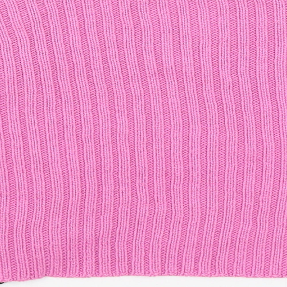 La Zazies Womens Pink   Wrap Jumper Size S