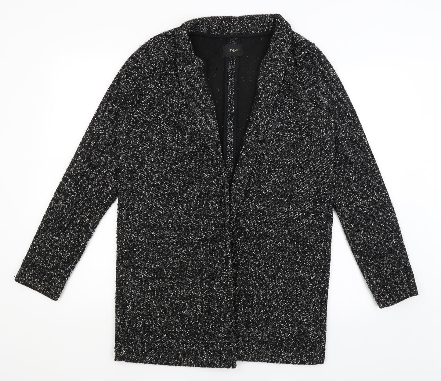 NEXT Womens Black   Wrap Jumper Size 10