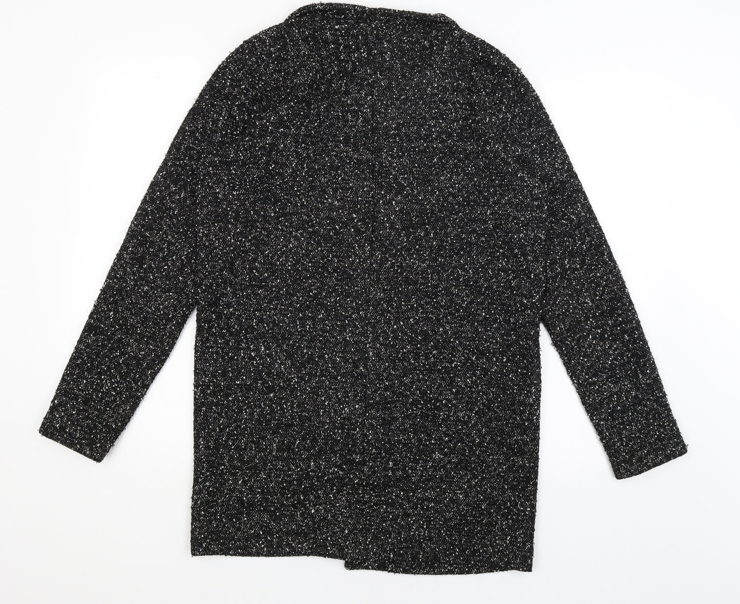 NEXT Womens Black   Wrap Jumper Size 10