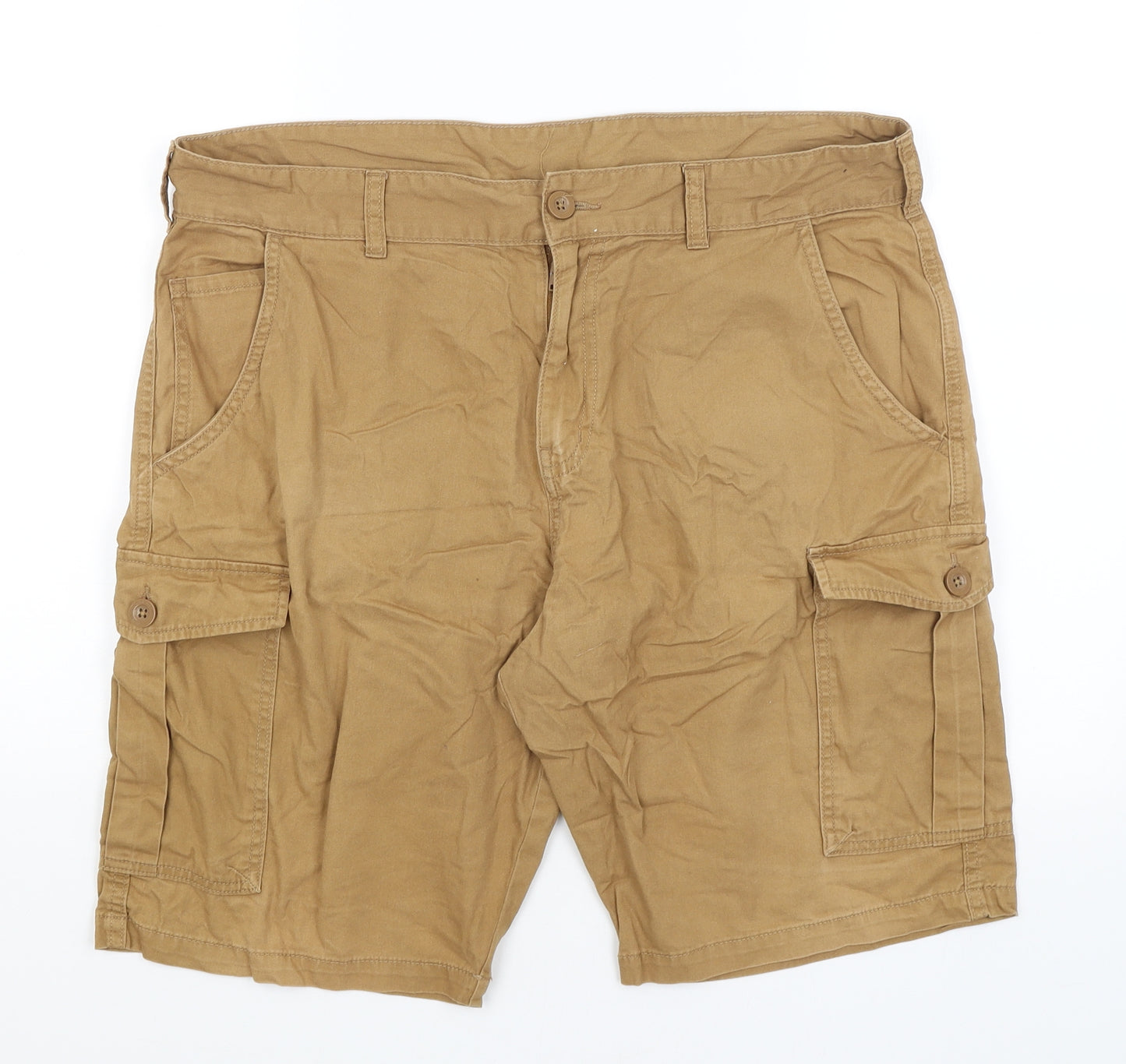 Mountain Warehouse Mens Brown   Cargo Shorts Size 36 in