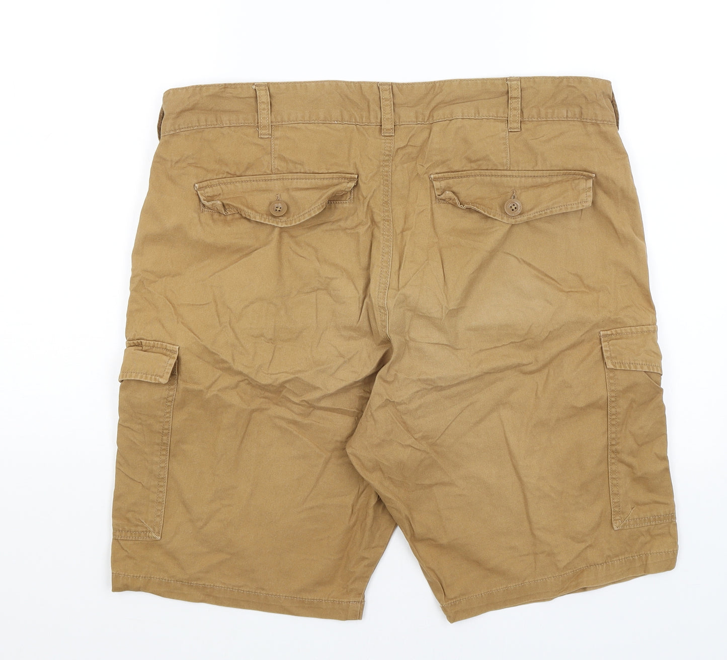 Mountain Warehouse Mens Brown   Cargo Shorts Size 36 in