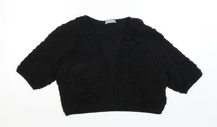 Per Una Womens Black Wrap Jumper Size 16