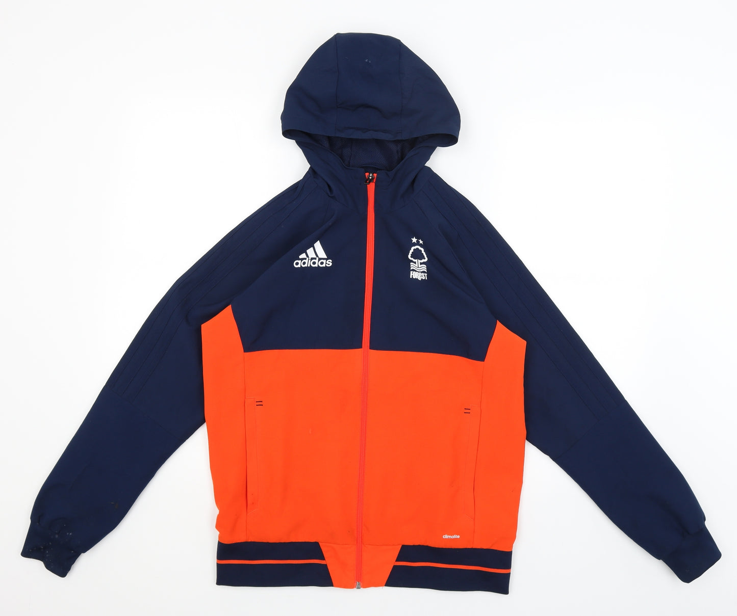 adidas Boys Blue   Rain Coat Coat Size 13-14 Years