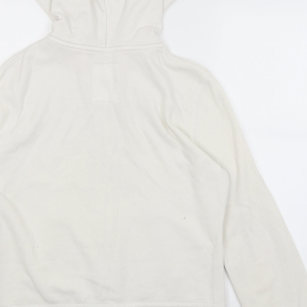 Aeropostale Womens White   Full Zip Hoodie Size XL