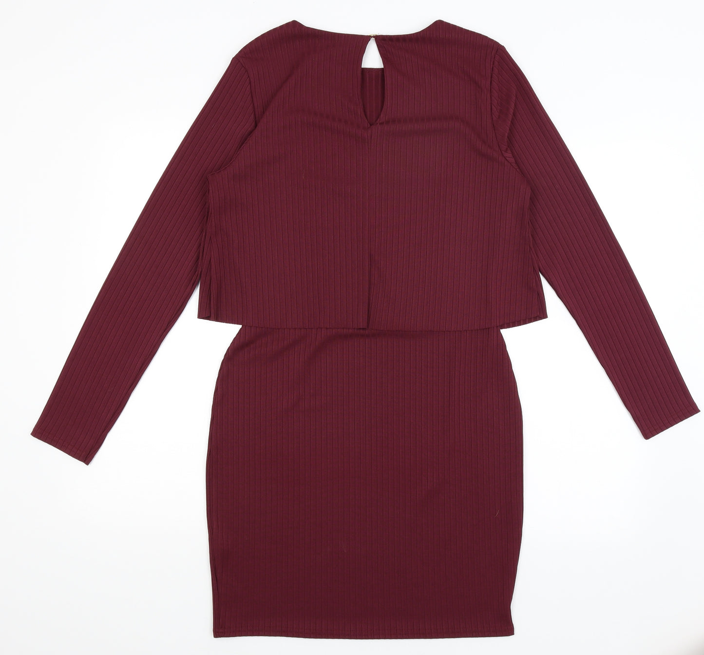 River Island Womens Red   Pencil Dress  Size 14