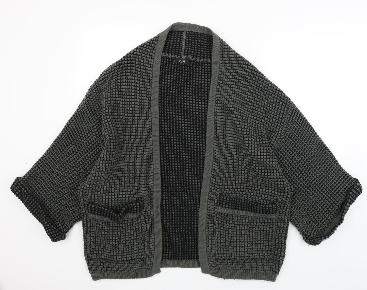F&F Womens Green   Wrap Jumper Size 18