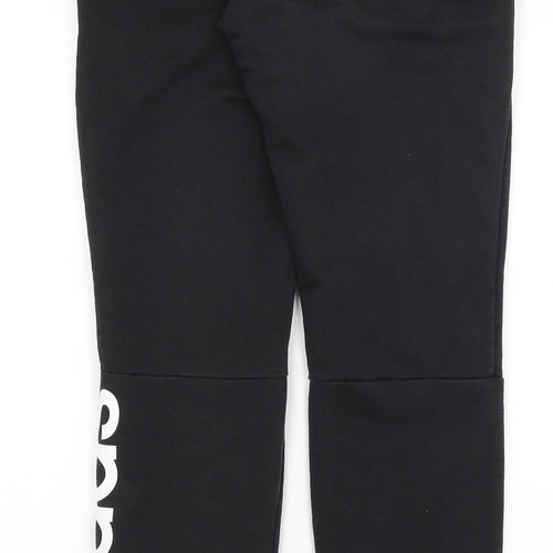 adidas Womens Black   Jogger Trousers Size XS L28 in