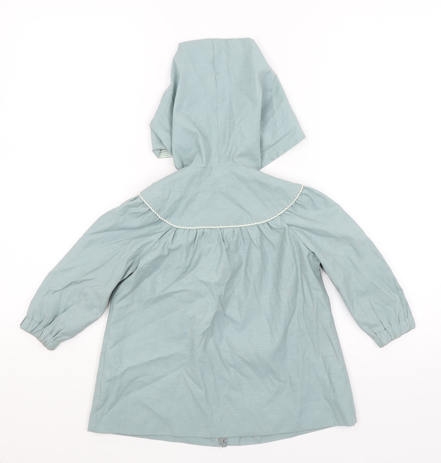 Mothercare Girls Blue   Overcoat Coat Size 2 Years