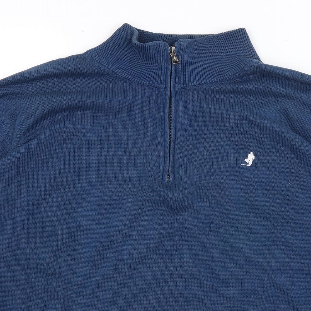 MCS Mens Blue   Pullover Jumper Size L
