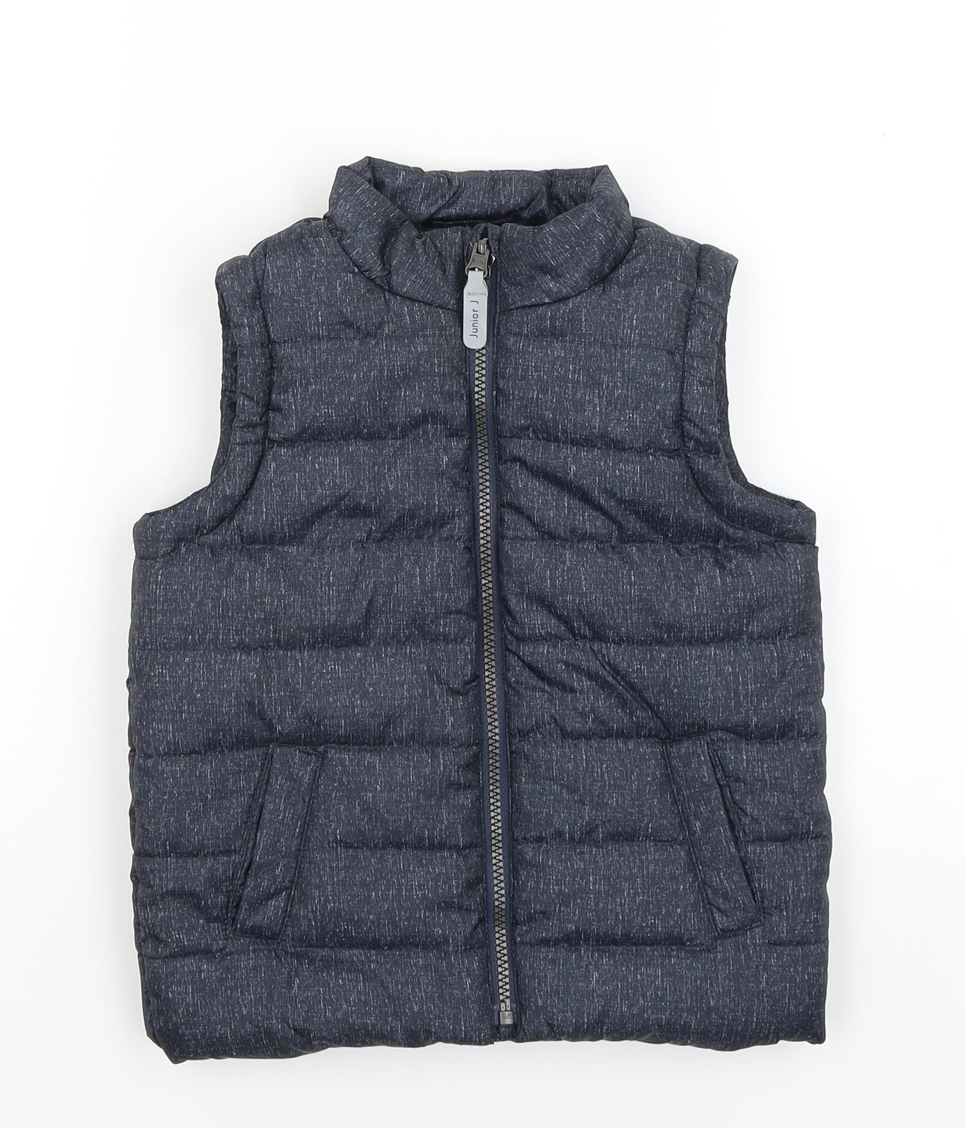 Junior J Boys Blue   Gilet Coat Size 3-4 Years