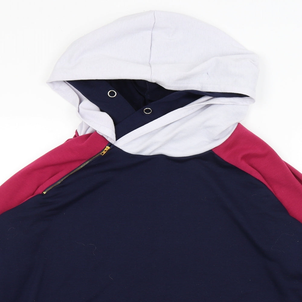 Preworn Womens Blue   Pullover Hoodie Size 2XL