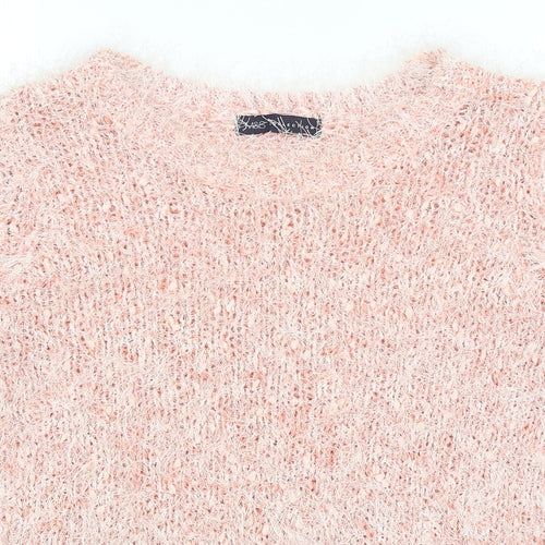M&S Womens Red   Pullover Jumper Size 8