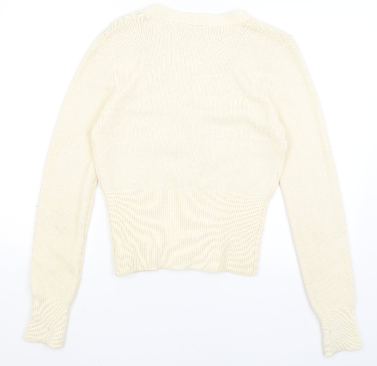New Look Womens Ivory   Cardigan Jumper Size 12