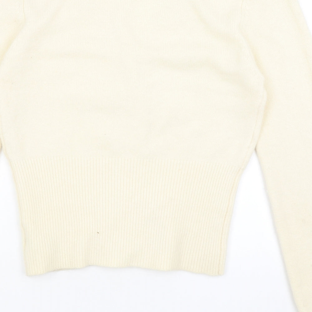 New Look Womens Ivory   Cardigan Jumper Size 12