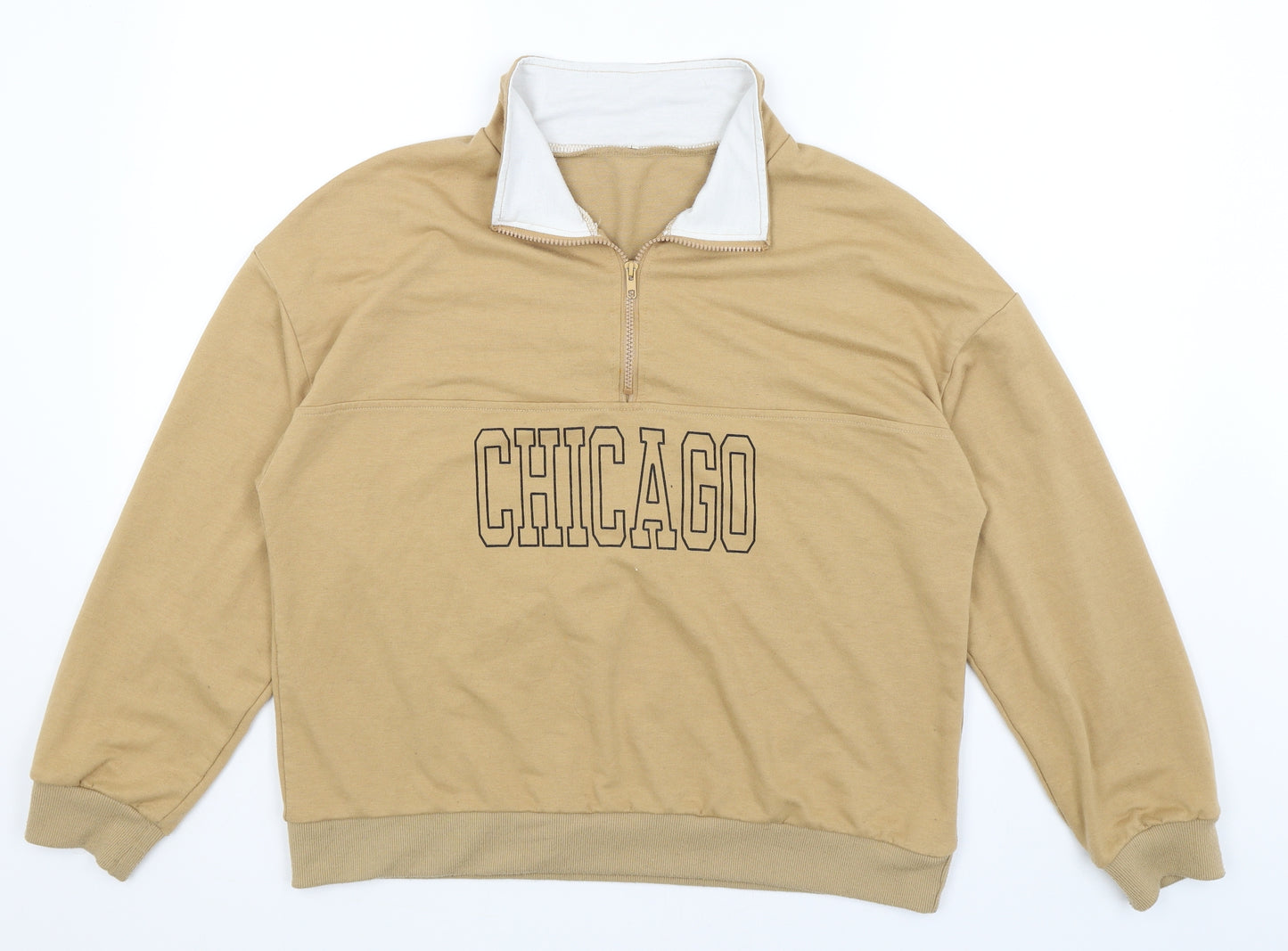 SheIn Womens Brown   Pullover Jumper Size M  - Chicago