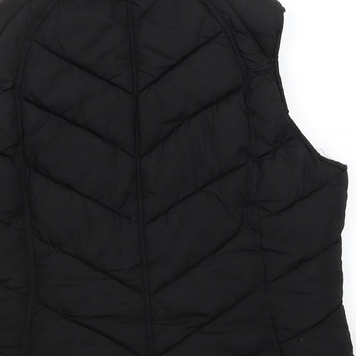George Womens Black   Gilet Coat Size 18