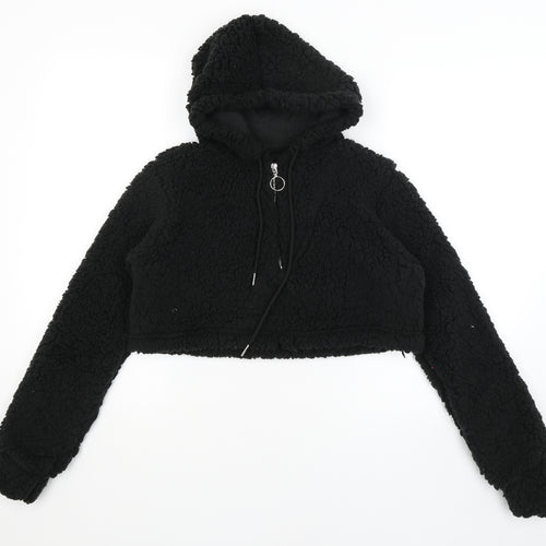 Stylewise Womens Black   Pullover Hoodie Size S