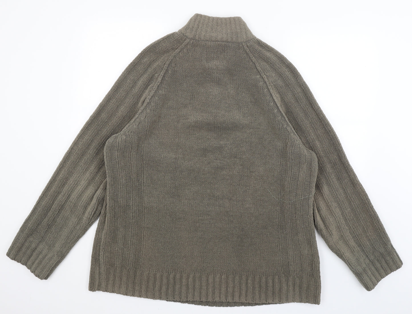 TU Mens Green   Pullover Jumper Size XL