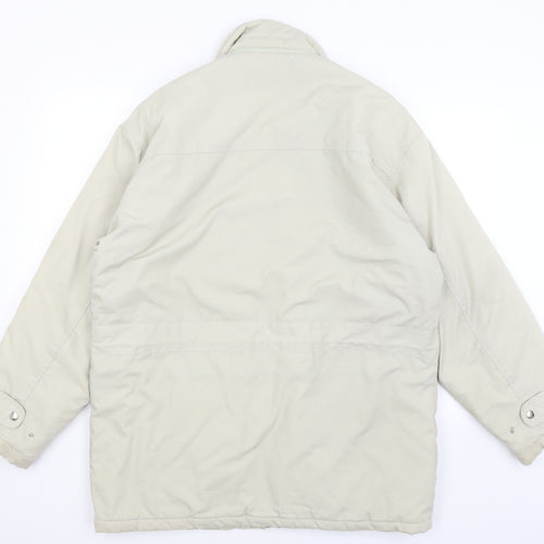 Westlake Casuals Mens Beige   Overcoat Coat Size L
