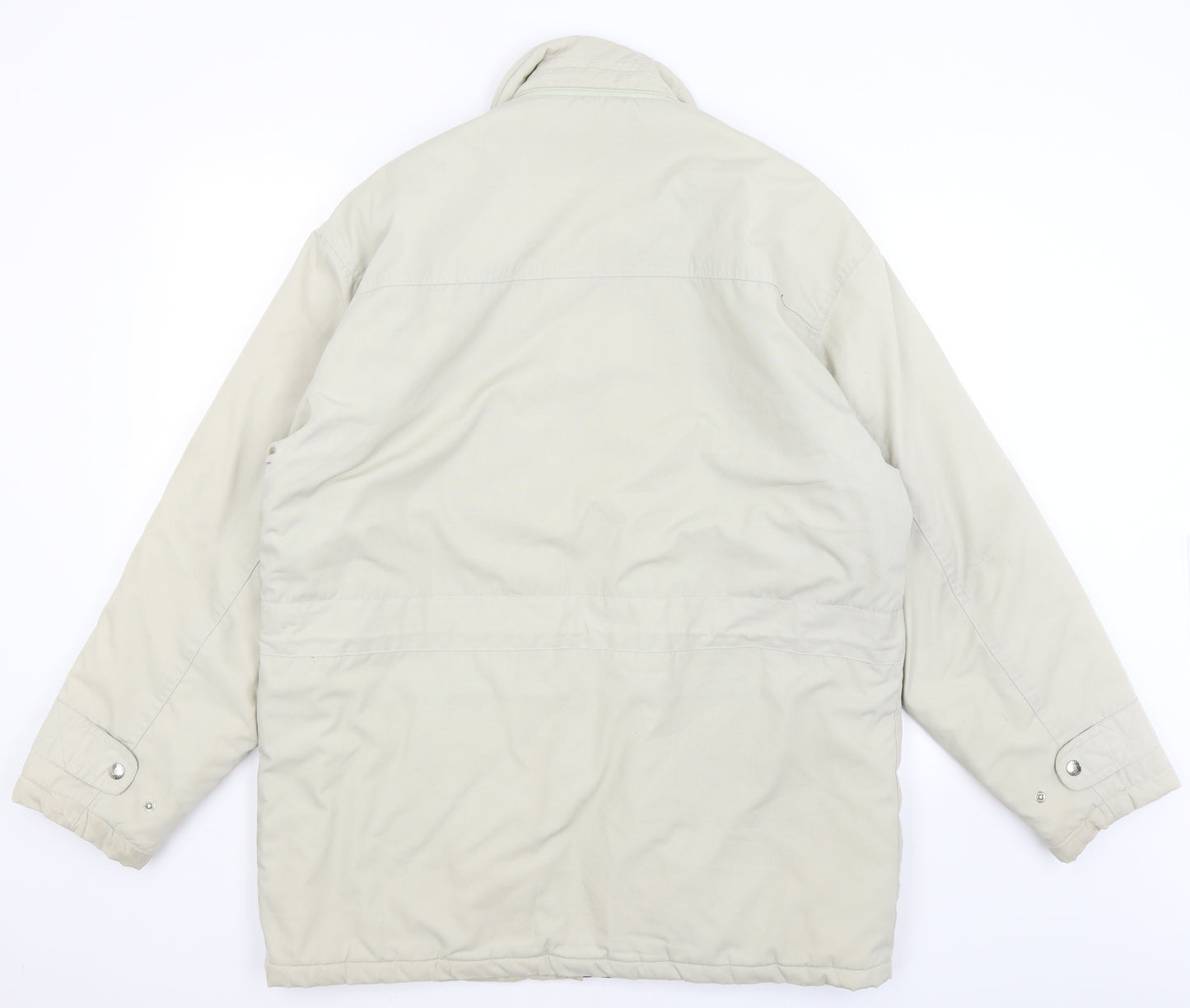 Westlake Casuals Mens Beige   Overcoat Coat Size L