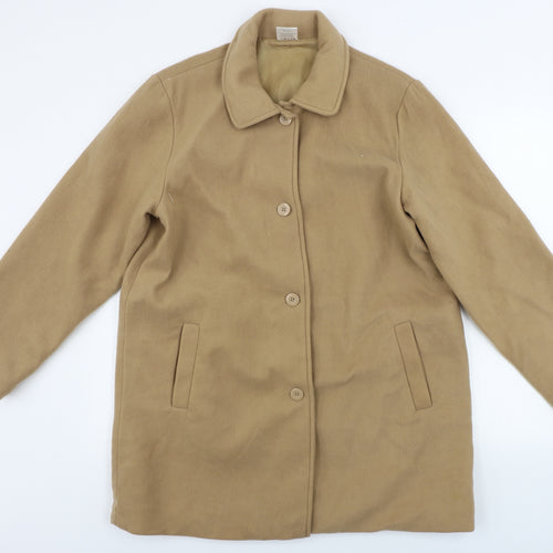 Neville  Womens Beige   Jacket Coat Size 14