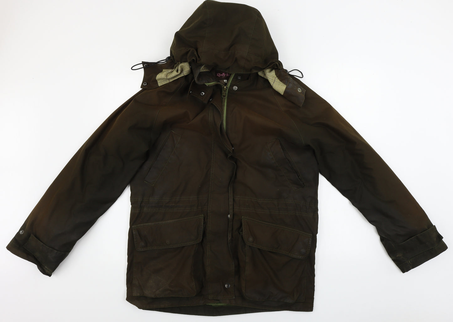really wild Womens Brown   Jacket Coat Size S